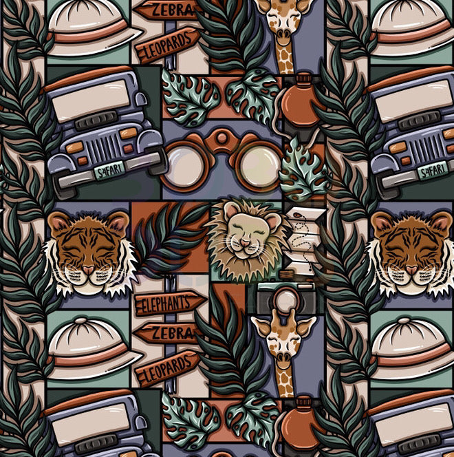 Safari Guide Patch Safari patch – BoBo DuDs Fabrics