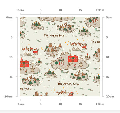 North Pole map