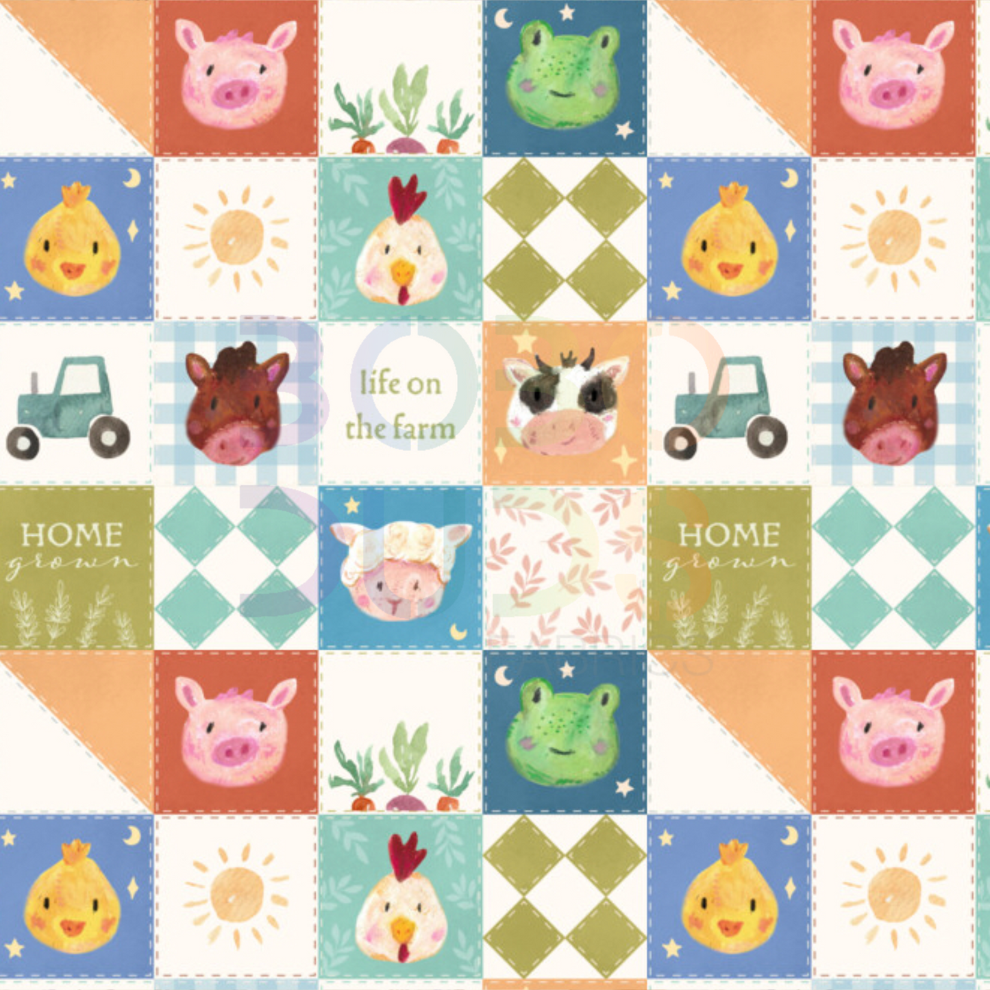 Farm friends quilt
