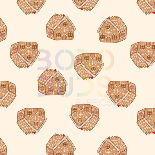 Gingerbread house (cream)