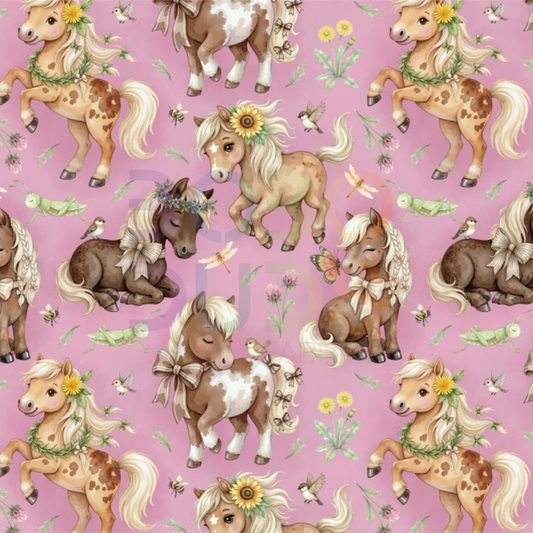 Pink Pretty little pony