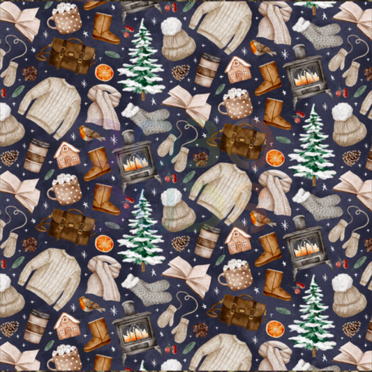 Winter vibes (navy)