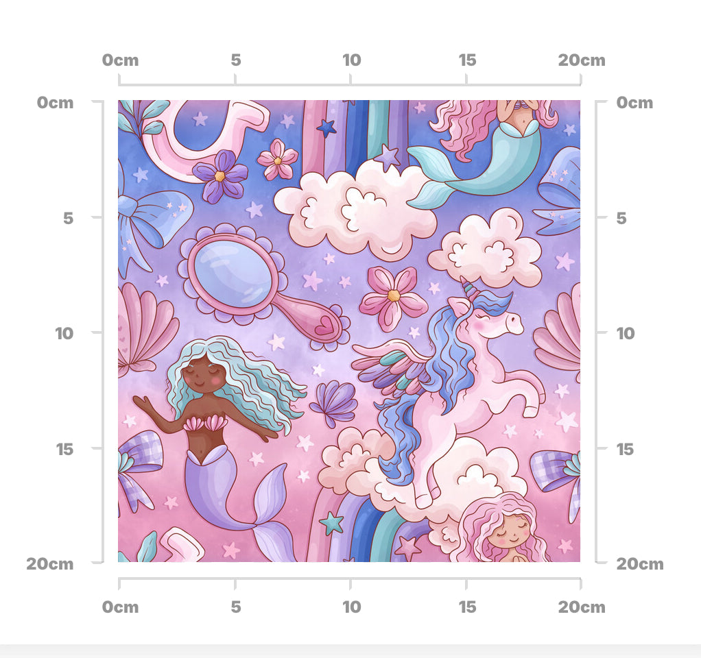 Mermaids and unicorns