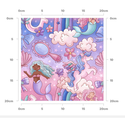 Mermaids and unicorns