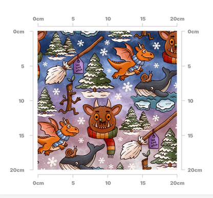 Winter animal adventure (ombré)