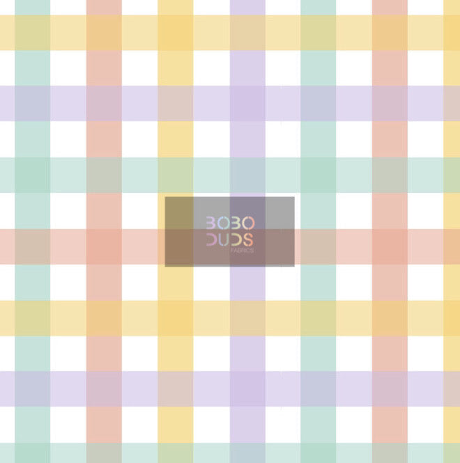 Spring Rainbow gingham co ord