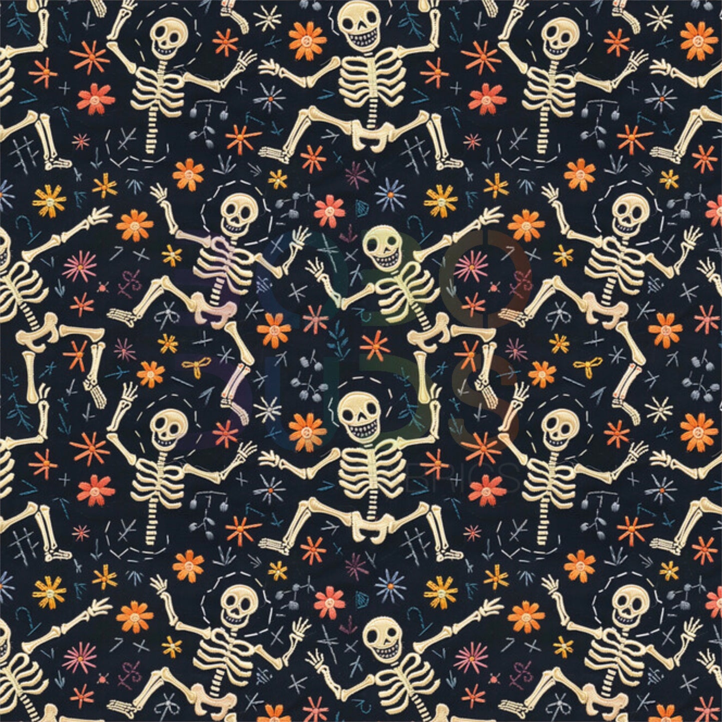 Dancing skeletons
