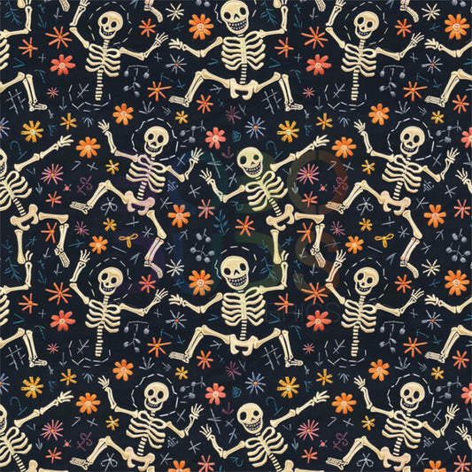 Dancing skeletons
