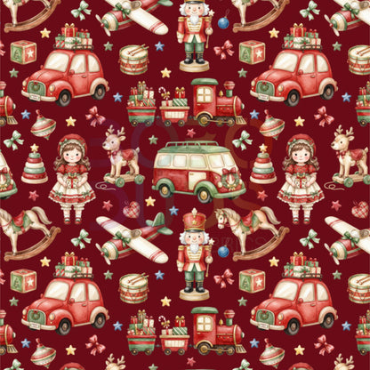 Christmas toys (red)