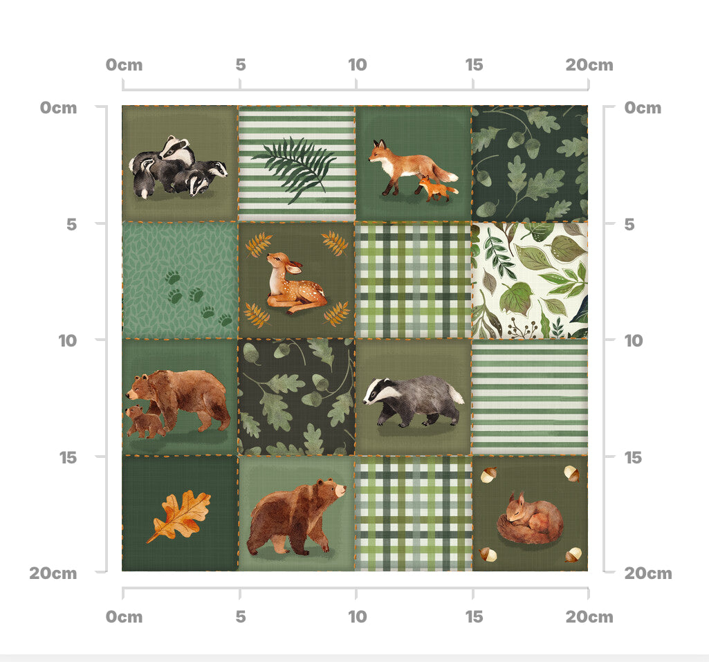 Moss quilt