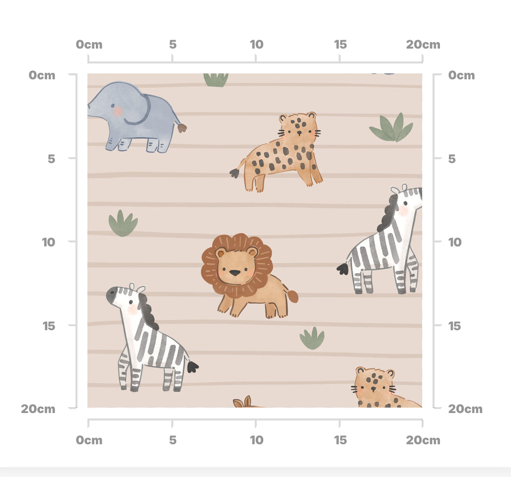 Safari mini mix stripes