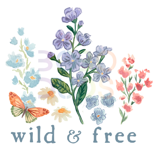 Wild and free (PNG Transfer)