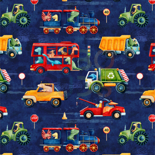 Dino vehicles (navy)