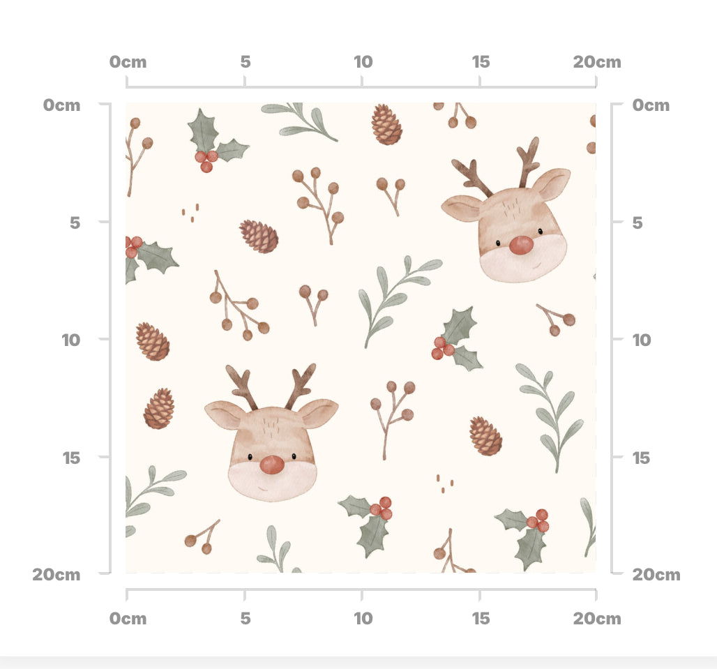 Winter reindeers