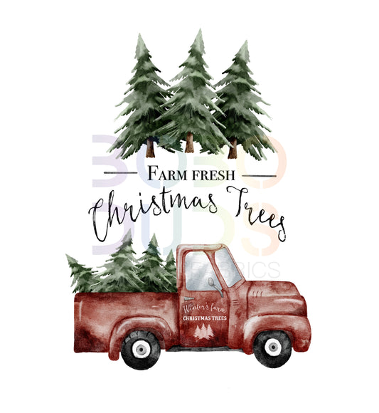 Christmas truck (PNG Transfer)