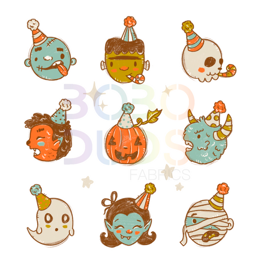 Cute monsters (PNG Transfer)