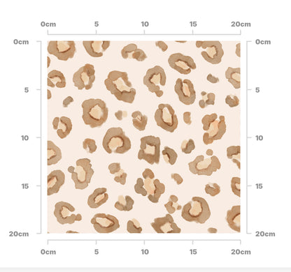 Safari animal print light