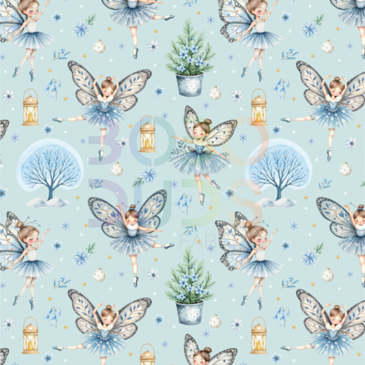Blue Winter fairies