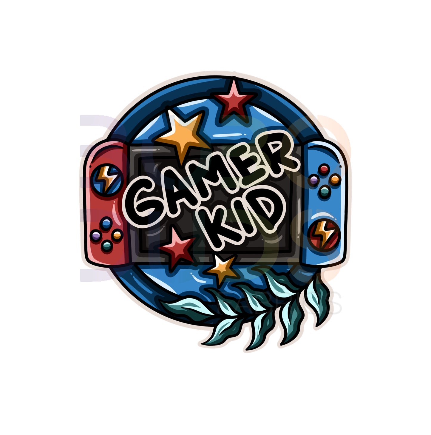 Gamer kid (PNG Transfer)