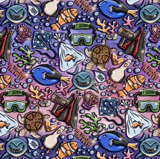 Finding fish (purple)