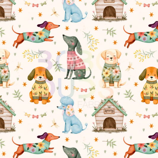 Spring dog (cream)