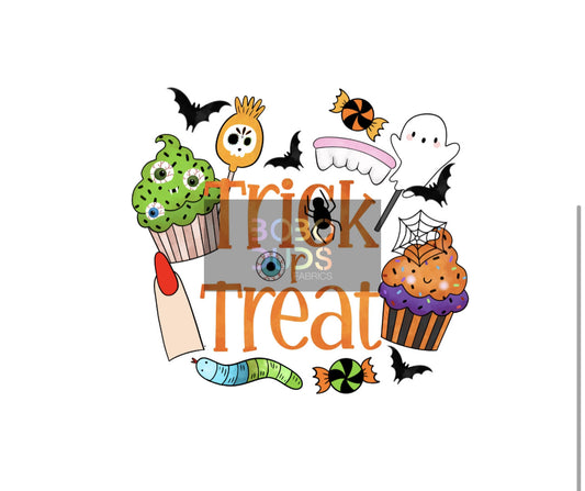 Trick or treat PNG Transfers