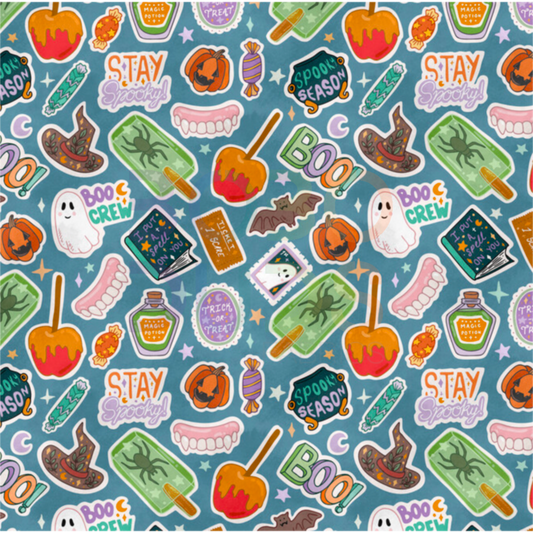 Spooky stickers
