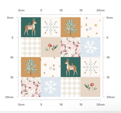 Winter deer caramel