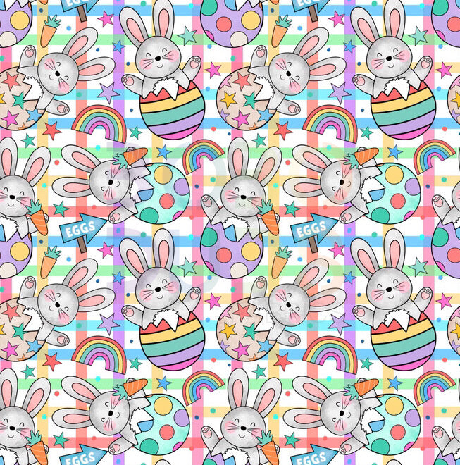 Rainbow bunny
