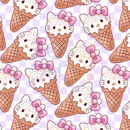 Kitty ice cream