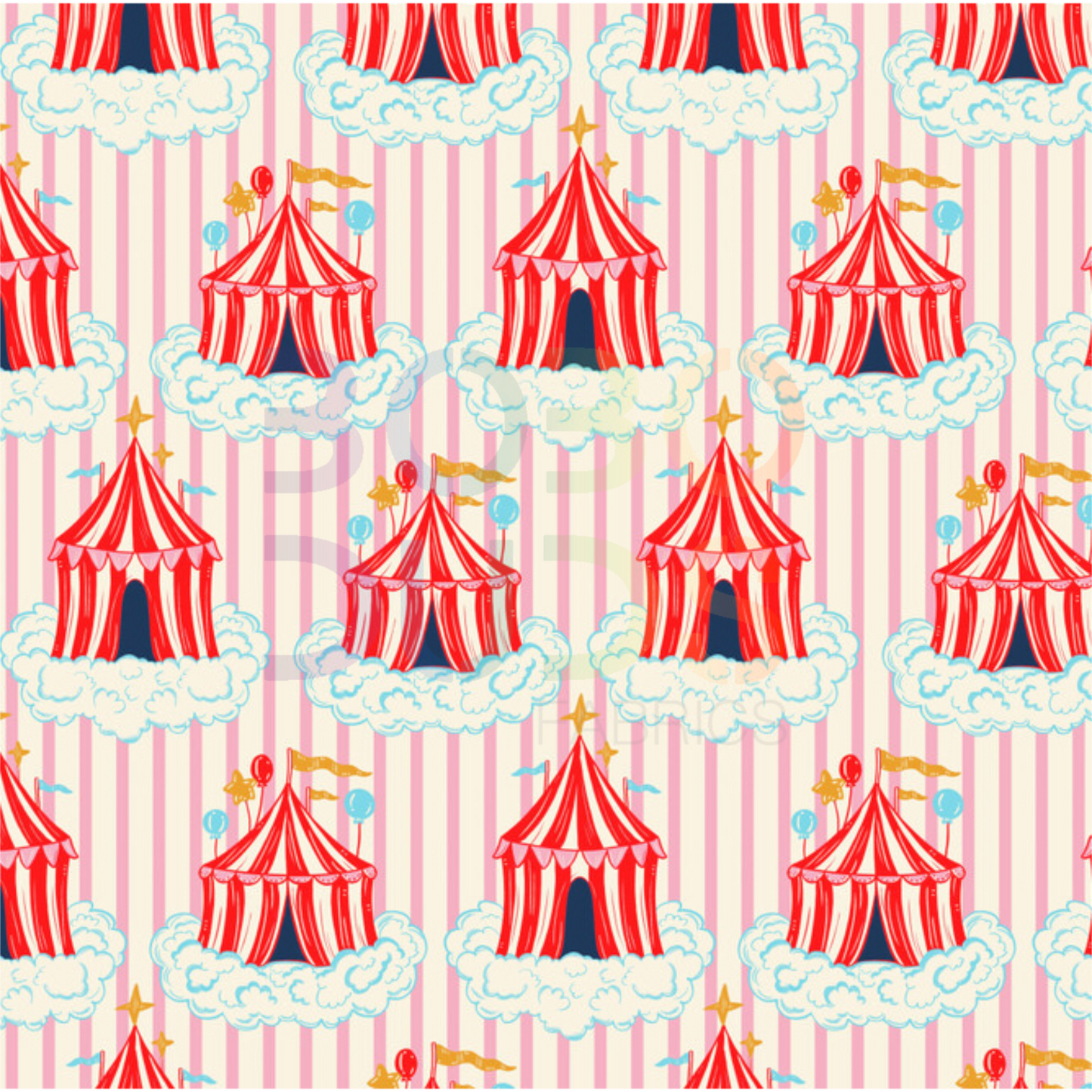 Carnival tents pink