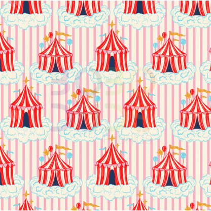 Carnival tents pink