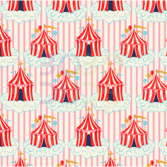 Carnival tents pink