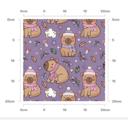 Cosy capy (mauve)