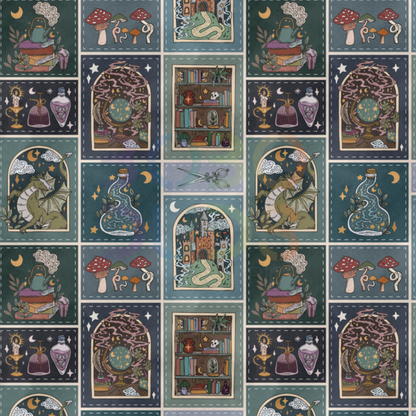 Magic quilt pewter