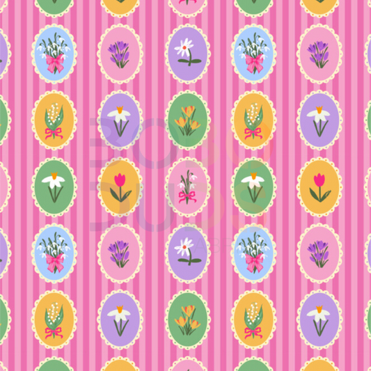 Oval flowers