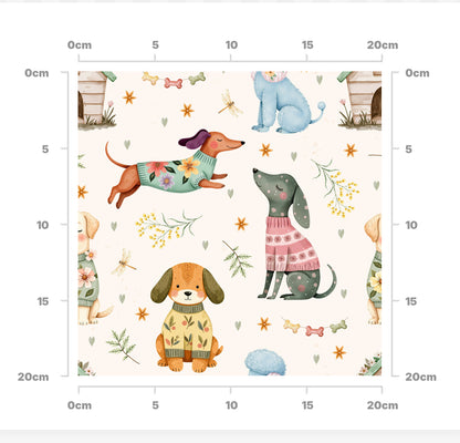 Spring dog (cream)