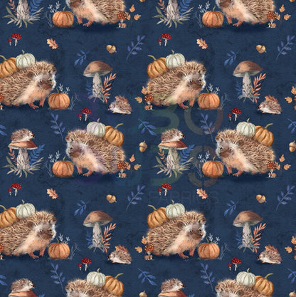 Autumn hedgehogs