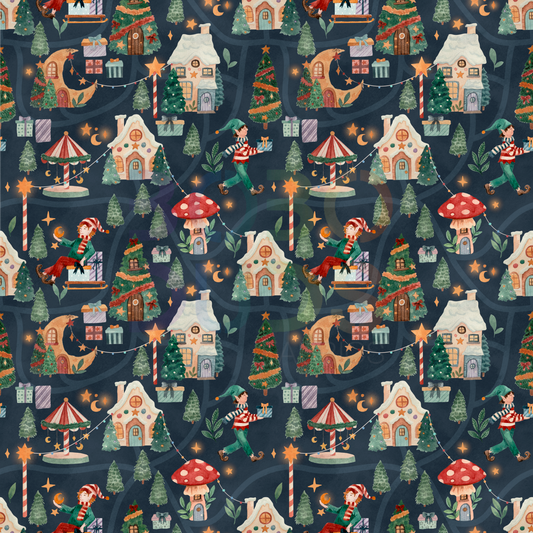Elf village (navy)