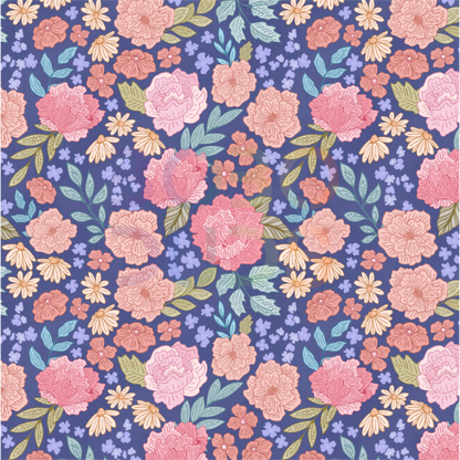 Dottie floral (indigo)