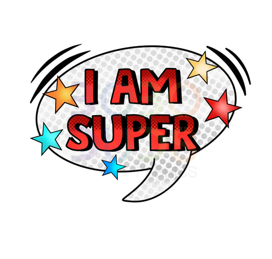 I am super (PNG Transfer)