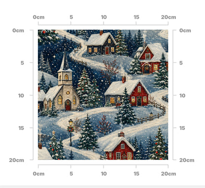 Winter village