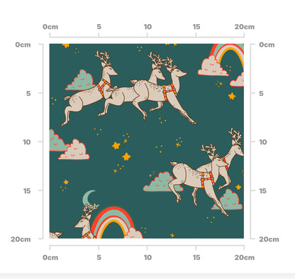 Reindeer evergreen