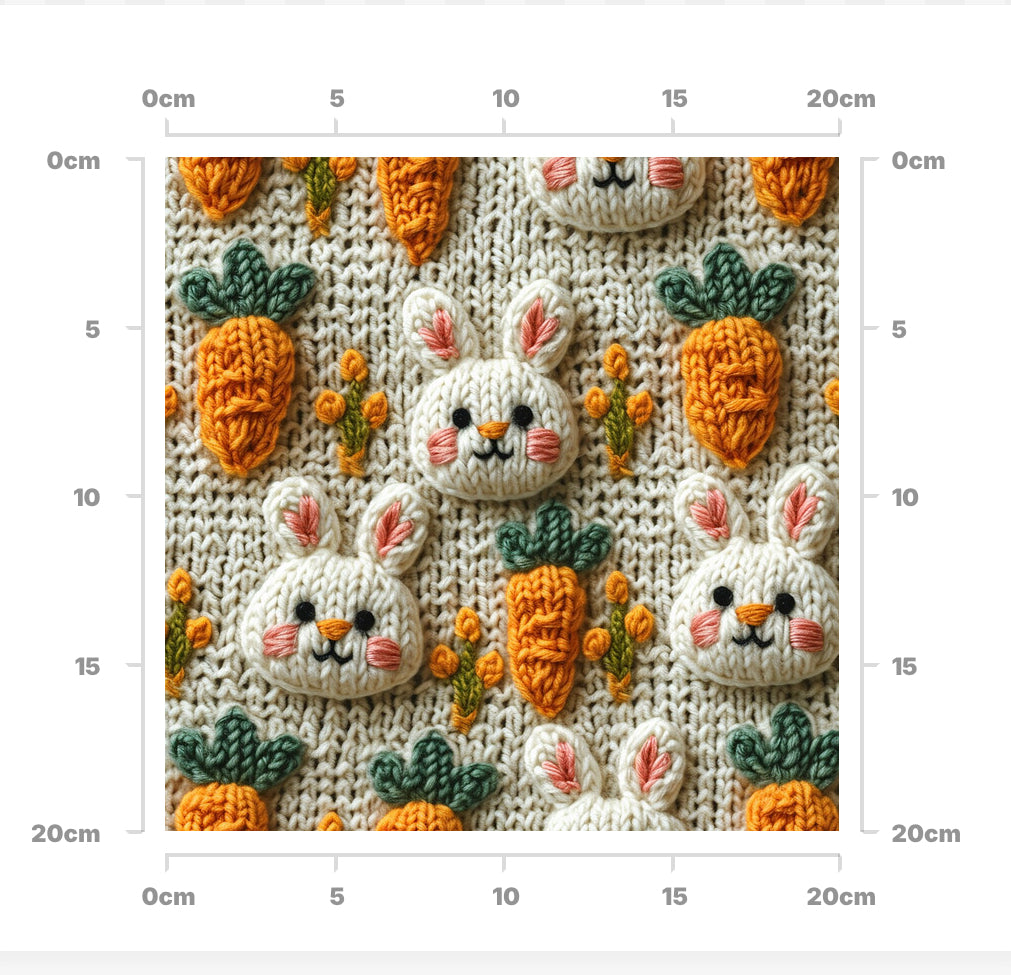 Knitted bunnies