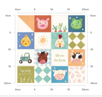 Farm friends quilt