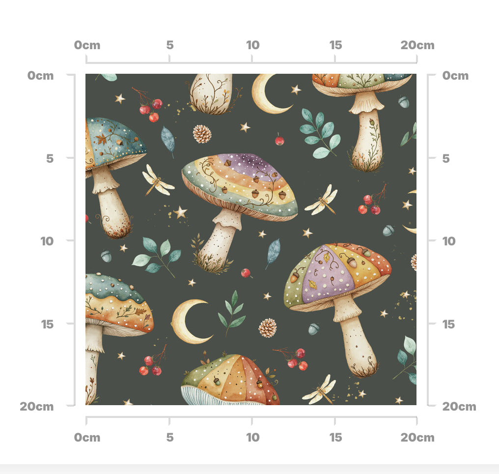 Rainbow shrooms