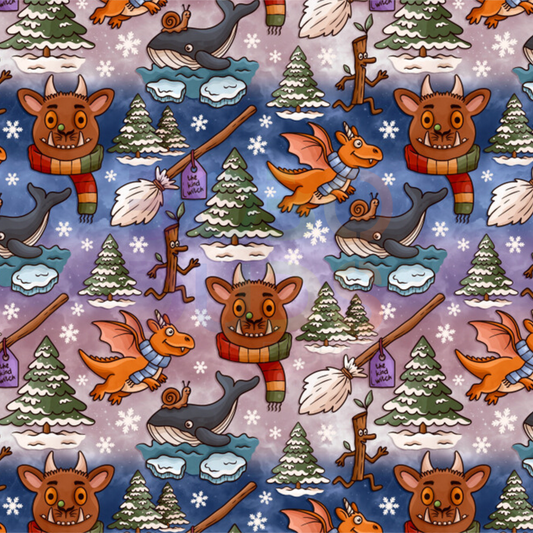 Winter animal adventure (ombré)