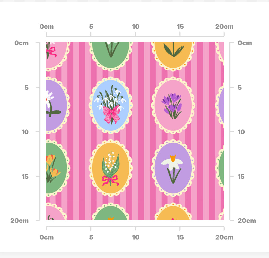 Oval flowers