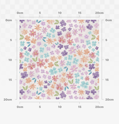 Ditsy floral (pastel)