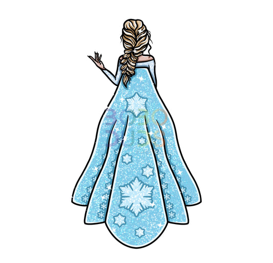 Ice princess PNG Transfer